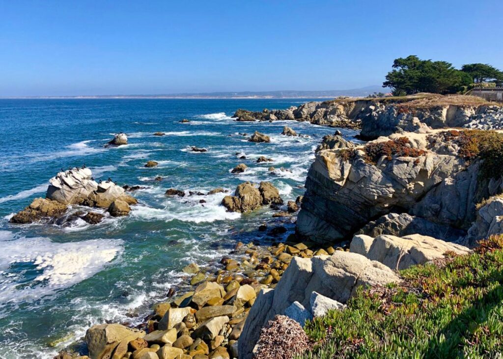 Monterey Bay National Marine Sanctuary along the California coast.