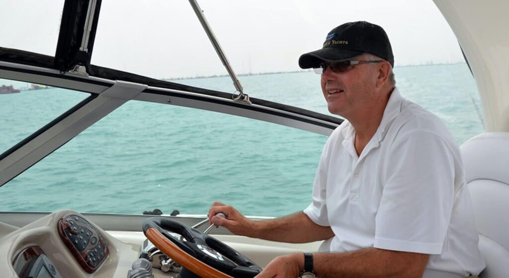 A licensed captain operating a commercial charter.