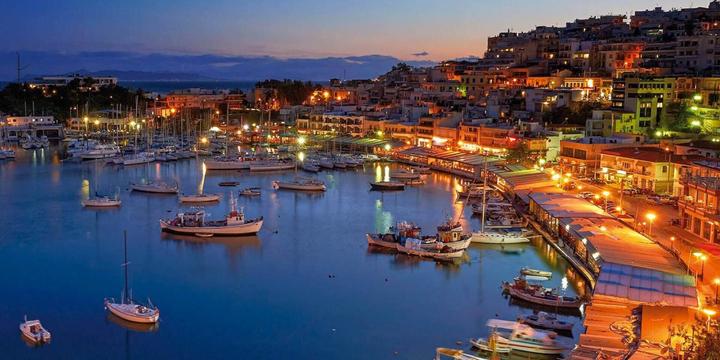 A modern marina representing the future of digital charter bookings.