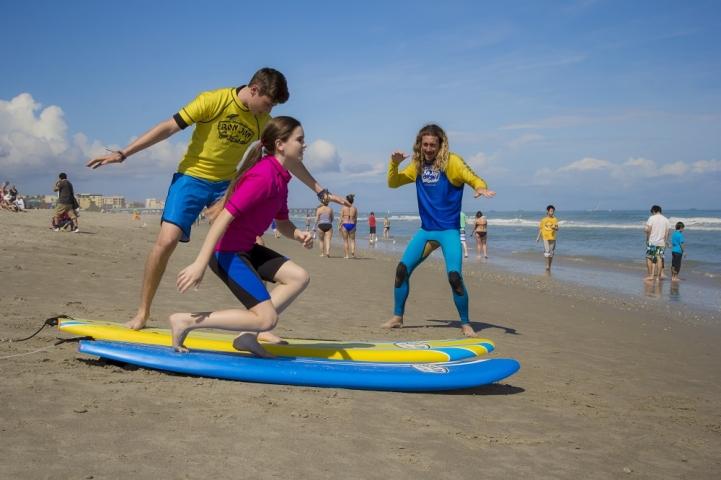 Surf instructor, Dive instructor, Kayak guide, Paddleboard instructor