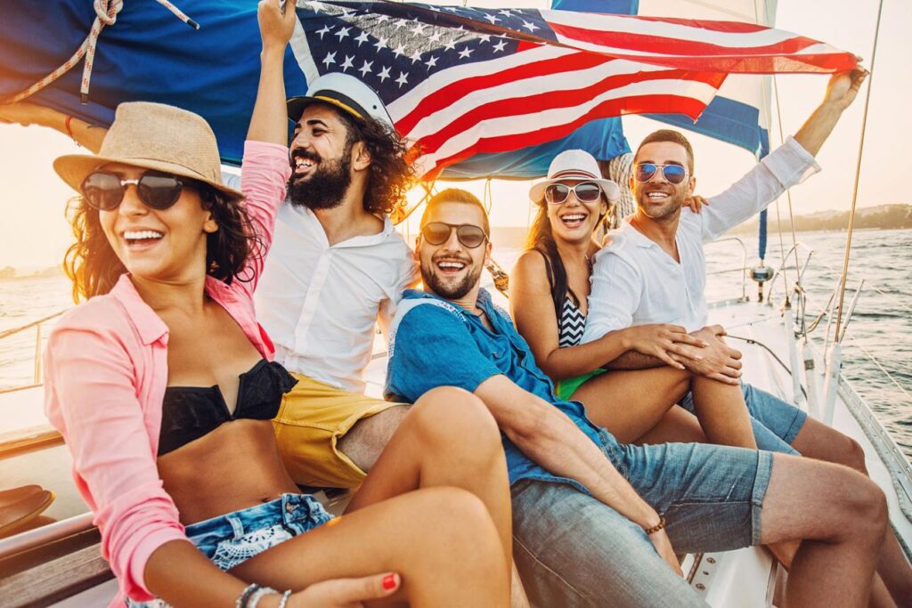 A new generation booking boat trips online before traveling.