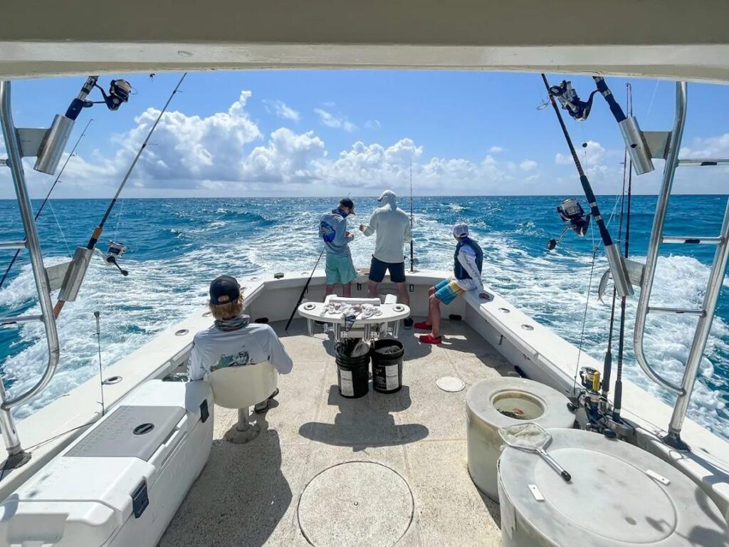 Deep sea fishing charter off the Florida Keys targeting offshore game fish.