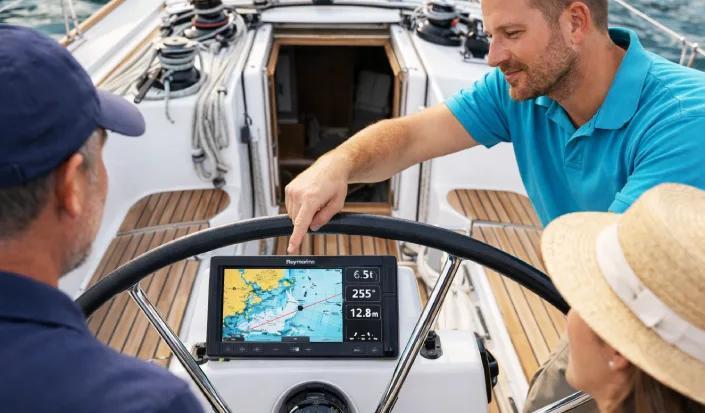 Croatia boat tour operator preparing vessel for tourists