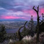 Prineville Reservoir in Central Oregon surrounded by volcanic canyon cliffs, one of the region's best destinations for kayaking and boating.